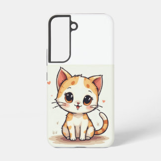 Coque Samsung Galaxy un chat mignon