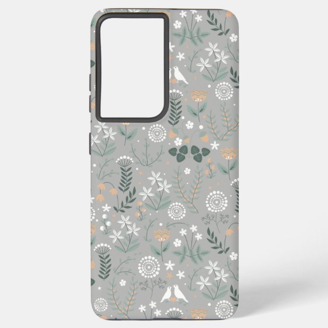 Coque Samsung Galaxy Un Design Fleur Merveilleux Et Sans Faille (Verso)