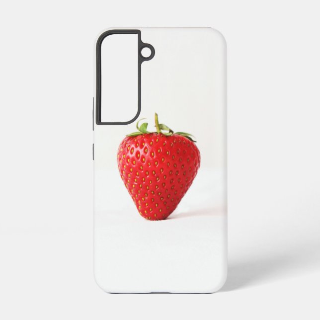 Coque Samsung Galaxy Un sgcna de fraise rouge (Verso)