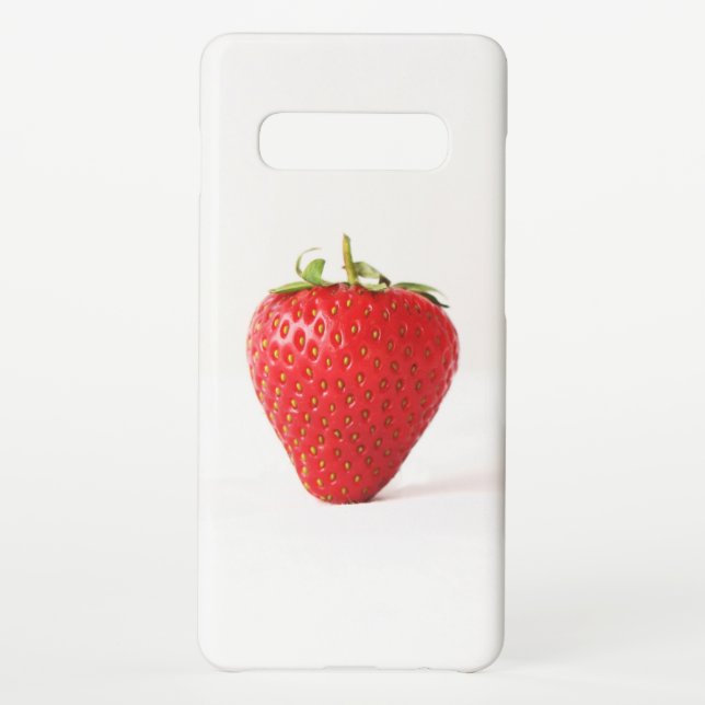 Coque Samsung Galaxy Un sgcna de fraise rouge (Dos)