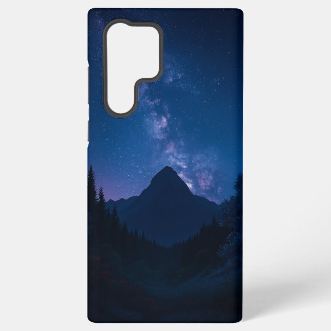 Coque Samsung Galaxy Une couverture mobile avec un arrière - plan natur (Verso)