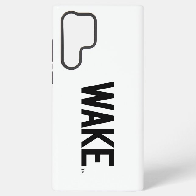 Coque Samsung Galaxy Université Wake Forest | Wordmark Wake (Verso)