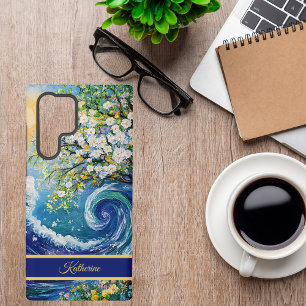 Coque Samsung Galaxy Vague océanique fantaisiste Peinture impressionn