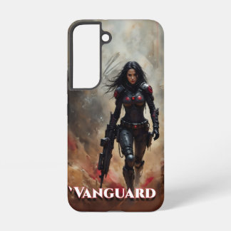 Coque Samsung Galaxy Vanguard – Guerrière Féminine Futuriste