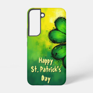 Coque Samsung Galaxy Vert, Bonheur & Joie - Bonne St. Patrick!