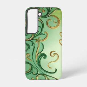 Coque Samsung Galaxy Vert/or royal fête de la Saint-Patrick