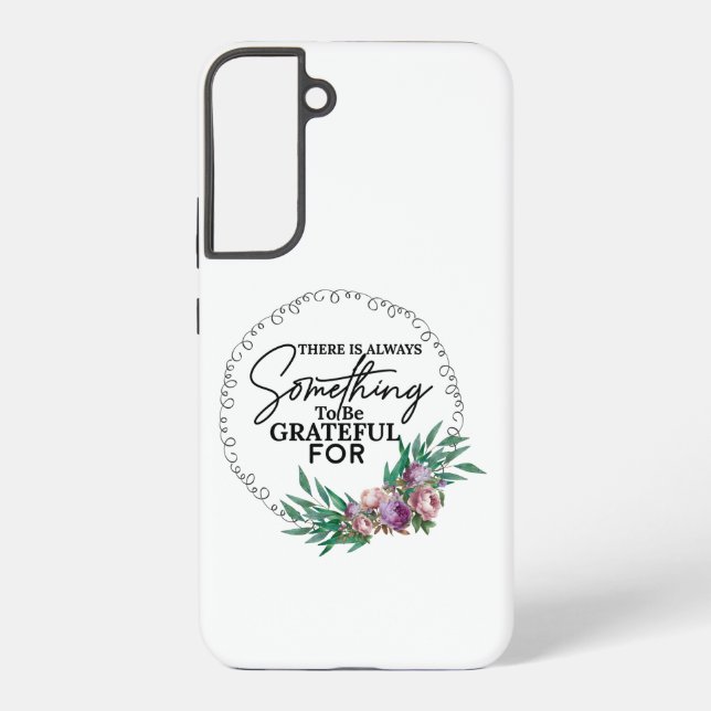 Coque Samsung Galaxy Vibes de Gratitude blanc (Verso)