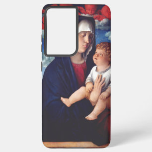 Coque Samsung Galaxy Vierge Marie et Enfant Art Religieux Classique