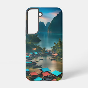 Coque Samsung Galaxy Village de pêcheurs indonésien 