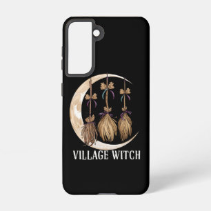 Coque Samsung Galaxy Village Witch gothique Occulte Wicca Pagan Nature