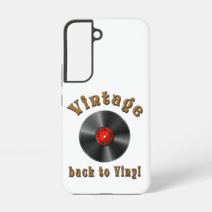 Coque Samsung Galaxy Vintage - Back to Vinyl, the record is back