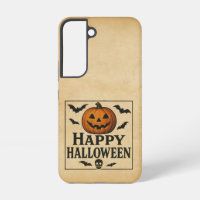 Vintage/classique Happy Halloween jack-o-lantern