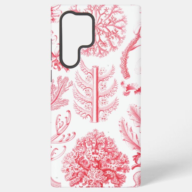 Coque Samsung Galaxy Vintage Haeckel (Verso)