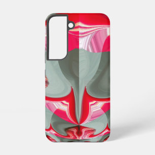 Coque Samsung Galaxy Vintage rouge