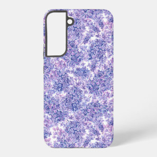 Coque Samsung Galaxy Violette aquarelle fleurs lilas