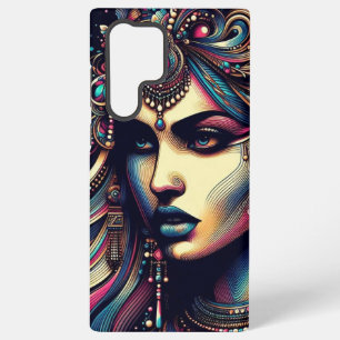 Coque Samsung Galaxy Vivid Portrait esthétique - Design d'art dynamique