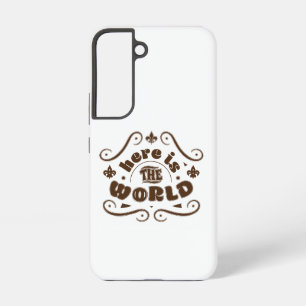Coque Samsung Galaxy Voici le monde
