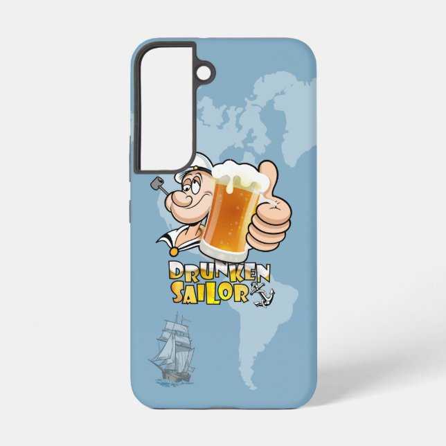 Coque Samsung Galaxy Voilier ivre | (Verso)