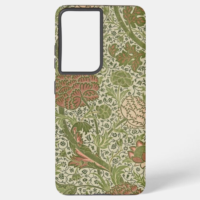Coque Samsung Galaxy William Morris Cray Fleur de Sage Floral Botanique (Verso)