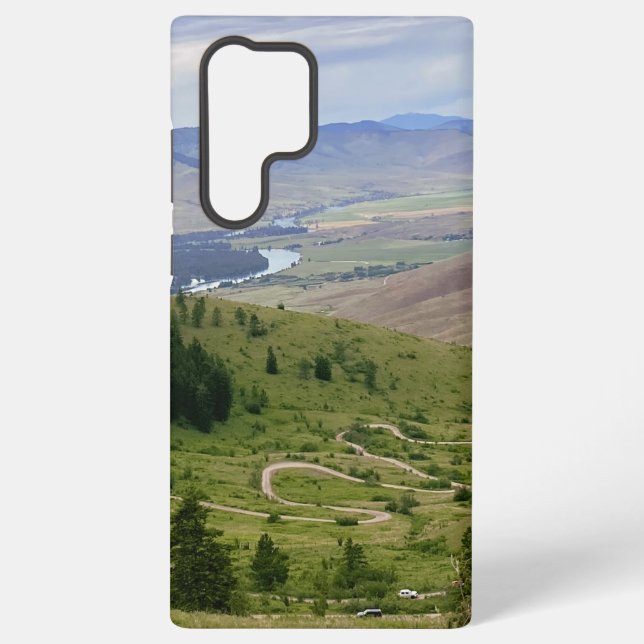 Coque Samsung Galaxy Winding Road (Verso)