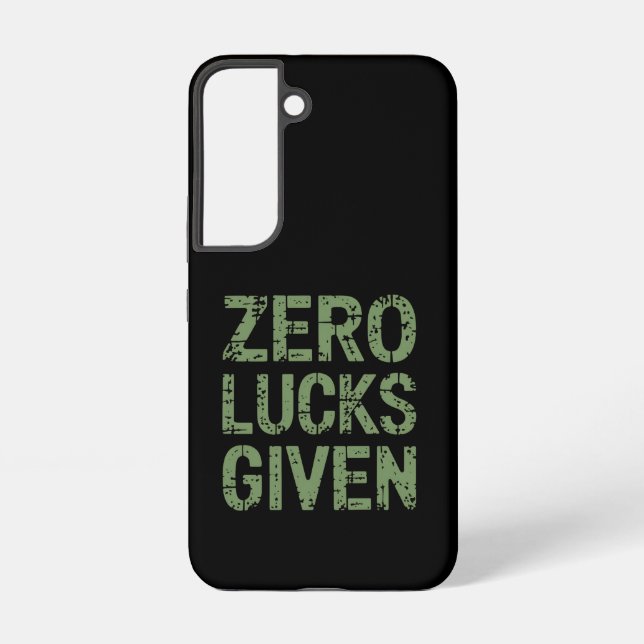 Coque Samsung Galaxy Zéro Lucks Donné Saint Paddy's Day Hilarious Patri (Verso)