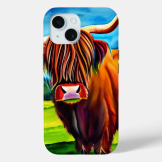 Coque smartphone Highland Cow