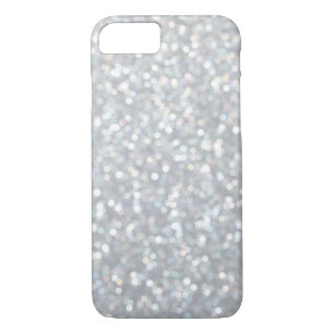 Coque Sparkly Silver iPhone 7