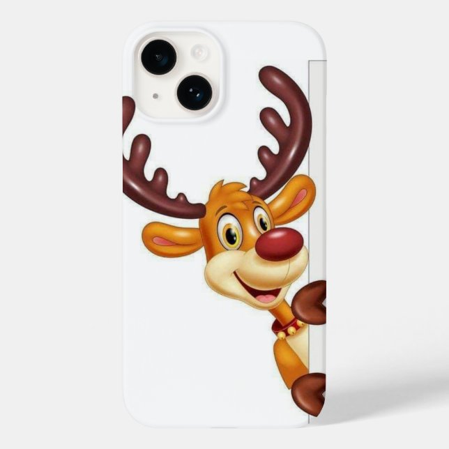 Coque Téléphone "Renne Rigolo" (Verso)