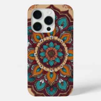 Coque traditionnel Mandala Art iPhone 15 Pro - Eth