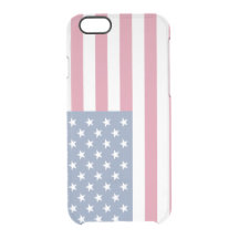 Drapeau américain transparent