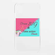 Dream big licorn coque iphone