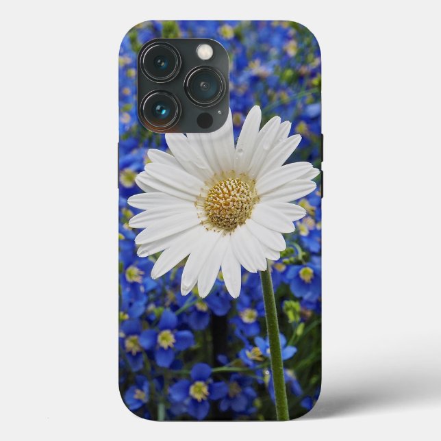 Coque White Daisy iPhone 13 Pro (Verso)