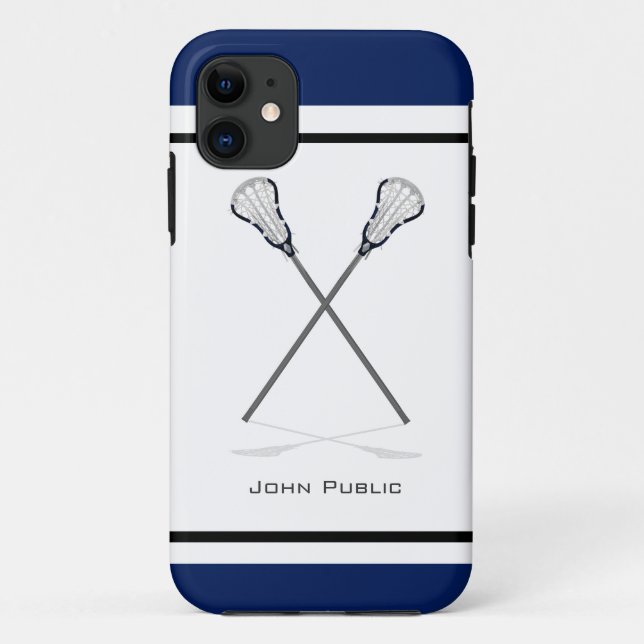 Coque Xtreme dur pour iPhone Lacrosse personnel 5/ (Dos)