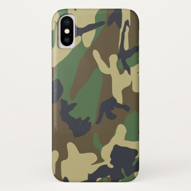 Coques Camo iPhone X (Dos)
