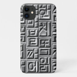 Case-Mate iPhone CASE レリーフ風　ハングル