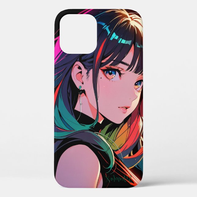 Coques Case-Mate iPhone 煌霞の少女【Radiant Haze Girl】  (Verso)