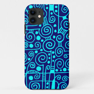 Coque iPhone 11 040512 - Cyan on Deep Navy.pdf
