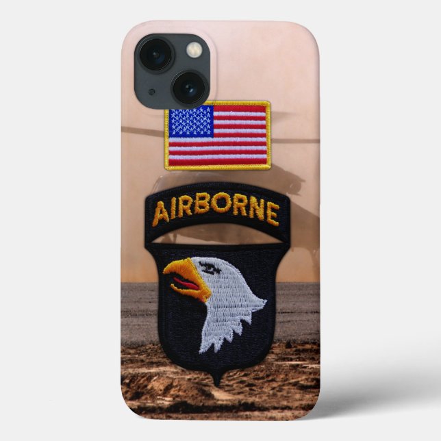 Coques Case-Mate iPhone 101e bataillon aéroporté d'aigle anciens combattan (Verso)