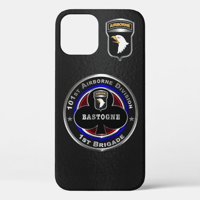 Coques Case-Mate iPhone 101e division aéroportée 1re brigade "Bastogne" (Verso)