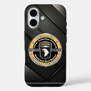 Coques iPhone 16 101e division aéroportée Ancien combattant à la re