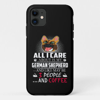 Case-Mate iPhone Case 14 Tout Ce Qui M'Intéresse, C'Est Mon Berger Allem