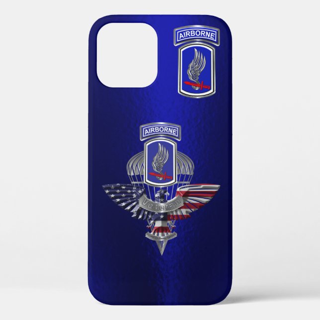 Coques Case-Mate iPhone 173e brigade aéroportée Équipe de combat aéroporté (Verso)