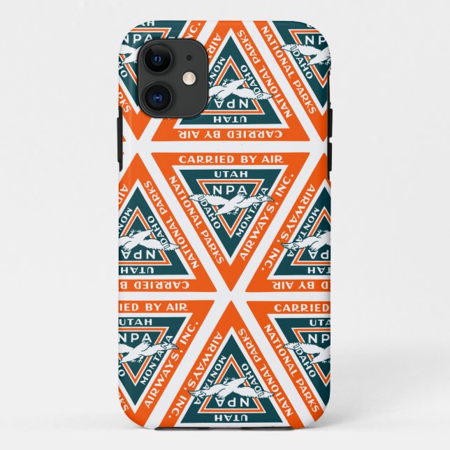 Coques Case-Mate iPhone 1925 National Parks Airways (Dos)