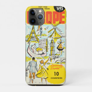 Case-Mate iPhone CASE 1957 EUROPE TRAVEL BROCHURE COVER