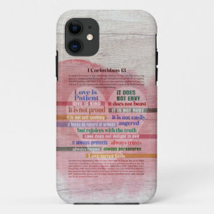 Case-Mate iPhone Case 1 Corinthiens 13 - Amour