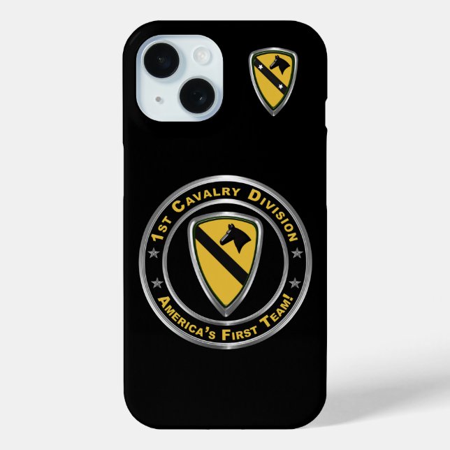 Coques Case-Mate iPhone 1re division de cavalerie (Verso)