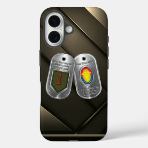 Coques iPhone 16 1re Division d'infanterie Vétérinaire