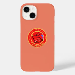 Coque Pour iPhone 14 2023 Année De Design De Lapin