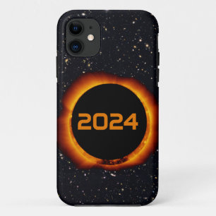 Case-Mate iPhone Case 2024 Éclipse solaire totale Date Ciel étoilé