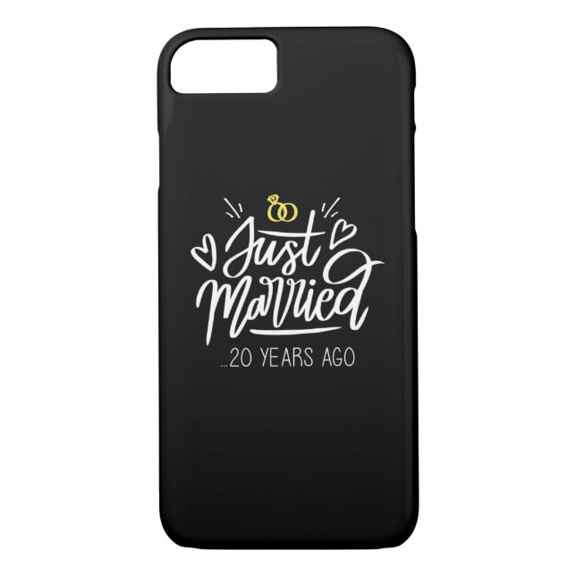 Coques Case-Mate iPhone 20e anniversaire du Mariage (Dos)